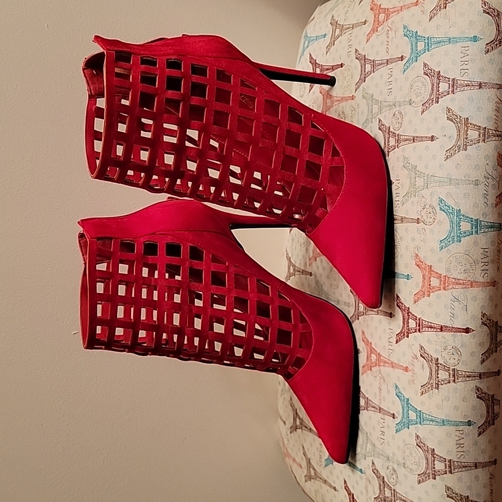 Red hot and ready heels